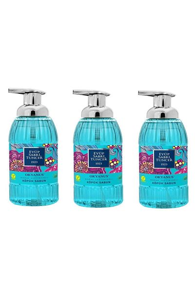 Eyüp Sabri Tuncer Ocean Foam Soap 500 ml 3 Pack