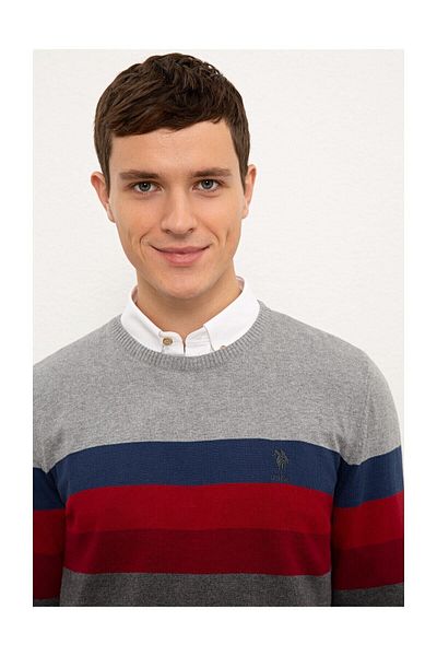 U.S. Polo Assn. Gray Men's Sweater