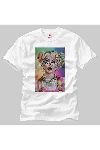 Crazy Біла футболка з принтом, унісекс