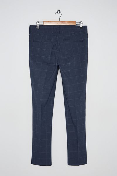 MANGO Man Ανδρικό παντελόνι Navy Blue