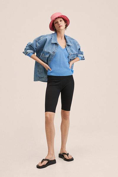 MANGO 27065805 Damen/Mädchen Himmelblau