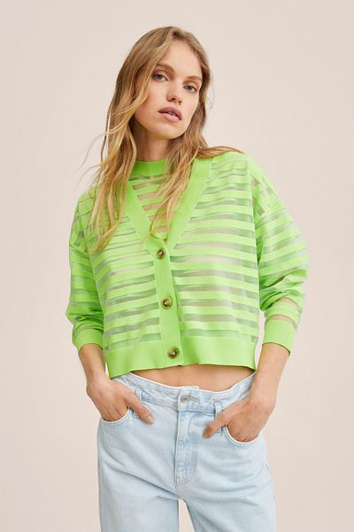 MANGO Woman 27037113 Ženy/Dívky Lime