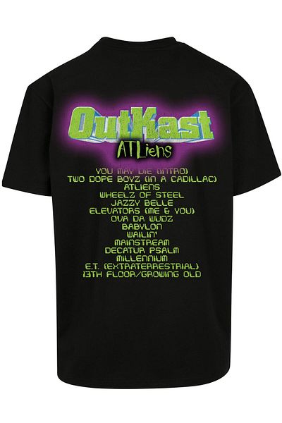 Mister Tee Herren Outkast Atliens Cover Oversize Tee