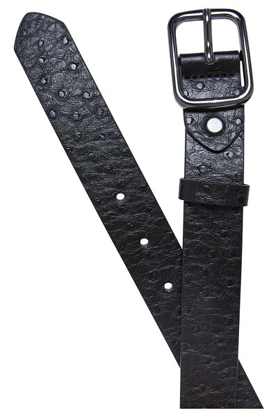 Urban Classics Aksesuarlar Devekuşu Suni Deri Kemer 2'li Paket