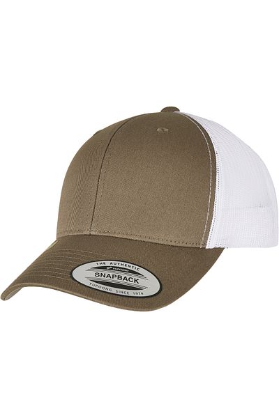 Flexfit Caps YP CLASSICS RECYCLED RETRO TRUCKER CAP 2-TONE
