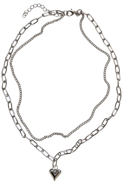 Urban Classics Accessoires Halskette mit Herz-Symbol