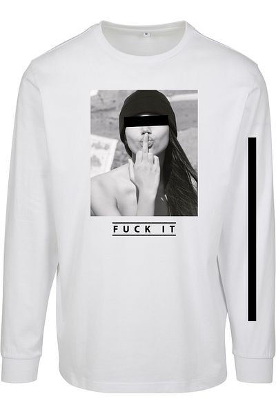 Mister Tee Herren Fuck it Longsleeve