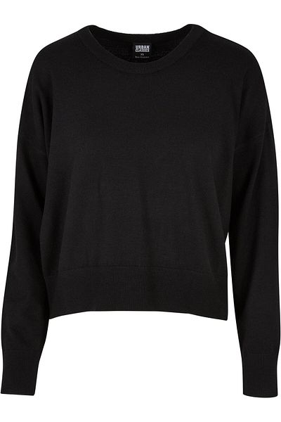 Urban Classics Damen Ladies Eco Viscose Oversized Basic Sweater
