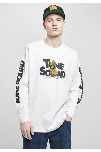 Mister Tee Herren Space Jam Taz Pose Langarmshirt