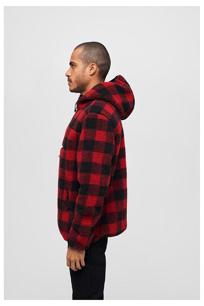Brandit Herren Teddyfleece Worker Pullover Jacke