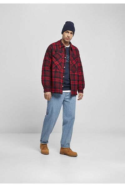Southpole Herren Southpole Flannel Quitted Shirt Jacket