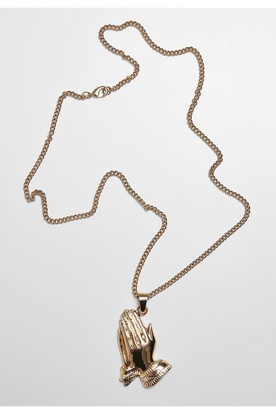 Urban Classics Accessoires Pray Hands Halskette