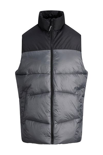Jack & Jones Hohem Kragen und Seitlichen Eingrifftaschen mit Herrenweste BODYWARMER in Weste Gefütterte
