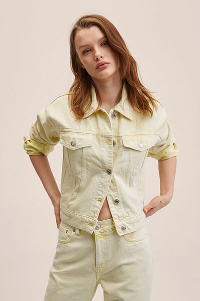MANGO Limettenjacke