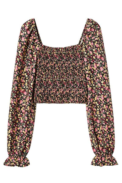 MANGO Kids Dívčí černý bustier