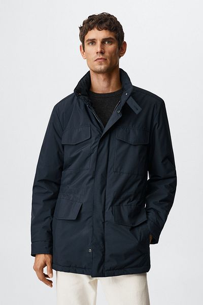 MANGO Man 37019403 Jacken und Blazer Dunkelmarine