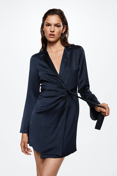MANGO 37013845 Rochii si salopete Night Blue
