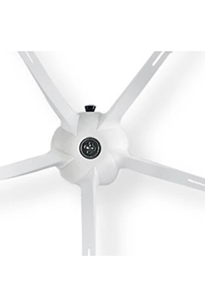 srfn ticaret Συμβατό με Roborock S6 - Πλαϊνή βούρτσα λευκού χρώματος 2 τεμαχίων (2 τεμάχια)