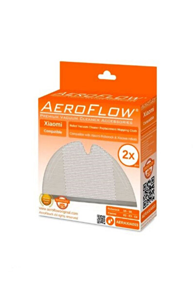 srfn ticaret Aeroflow Γνήσιο ύφασμα Xiaomi Roborock S5 Mop Fiber - Συμβατό πακέτο 2 τεμαχίων