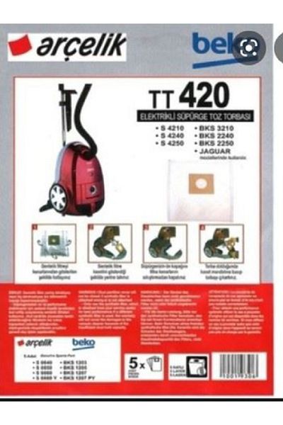 lisa Tt 420 Dust Bag - Pack of 5 Sms (5 Pieces)
