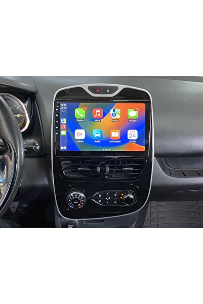 Carnavi RENAULT CLİO 4 2017-2019 Uyumlu KABLOSUZ CARPLAY-ANDROİD AUTO MULTİMEDYA KAMERA