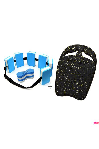 Povit Actifoam Swimming Set EPP Material Swim Board Kickboard + Swim Belt + Pullboy