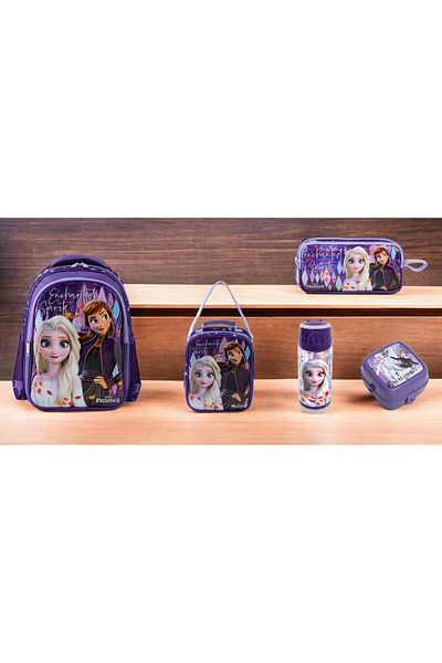Frozen Primary School Bag Loft Sprights and Lunch Box SET (5 PIECES)