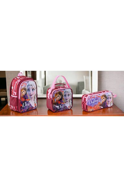 Frozen PRIMARY BAG HAWK MY DESTINY, LUNCH BAG AND PENCIL BOX