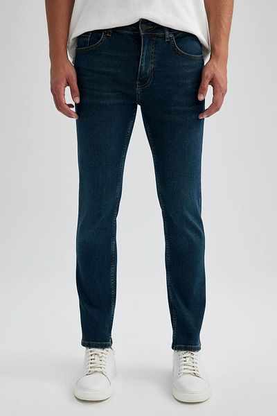 DeFacto Sergio Regular Fit Regular Fit Κανονική σωλήνωση μέσης τζιν παντελόνι R9026az23au