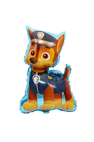 Parti Station Chase Polis Köpek Konsept 4 Yaş Doğum Günü Parti Balon Set Paw Patrol Kemik Balon Set