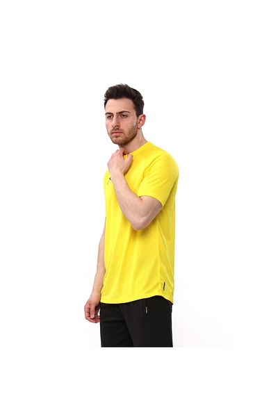 raru Tricou Velox Yellow pentru bărbați - mânecă scurtă, țesătură tehnică