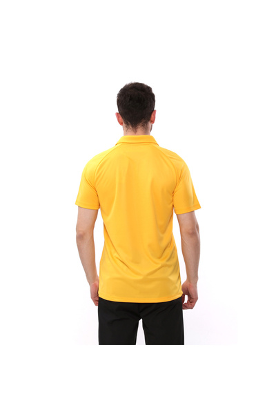 raru Ceres Men's Yellow Polo T-shirt - Short Sleeve