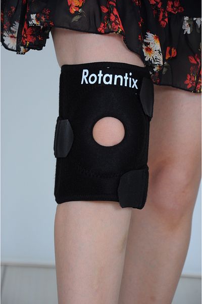 Rotantix Short Patella Belt Supported Knee Brace Double Sided Patella Belt Knee Brace