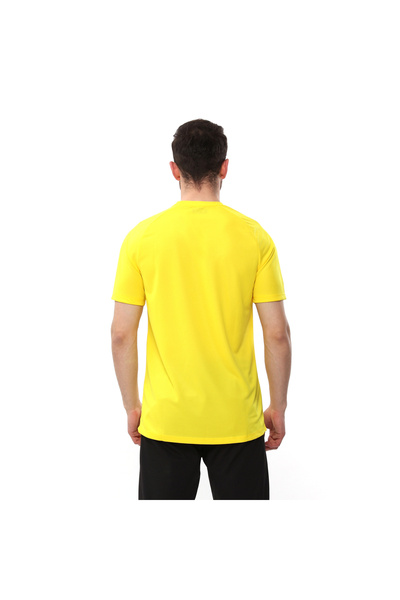 raru Velox Men's Yellow T-shirt - Short Sleeve, Technical Fabric