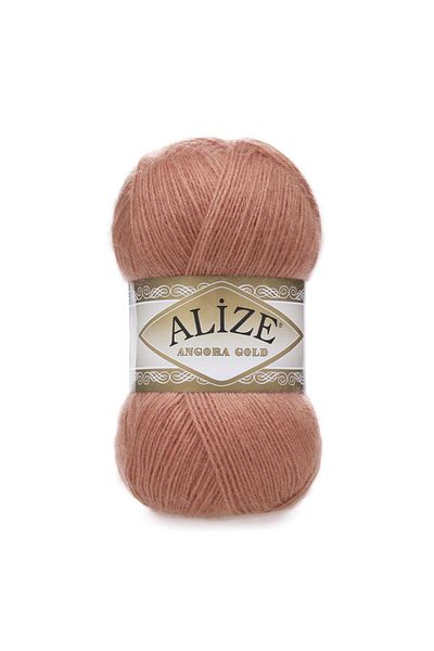 Alize Angora Gold Pale Coral Hand Knitting Yarn
