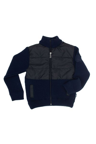 Monte Blaze ET4048 MONTE BLAZE HALF FISHER COLLAR KNITWEAR CARDIGAN-LACY