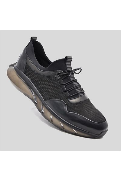 Fosco Men's Black Sneakers Air Sole 9739 430