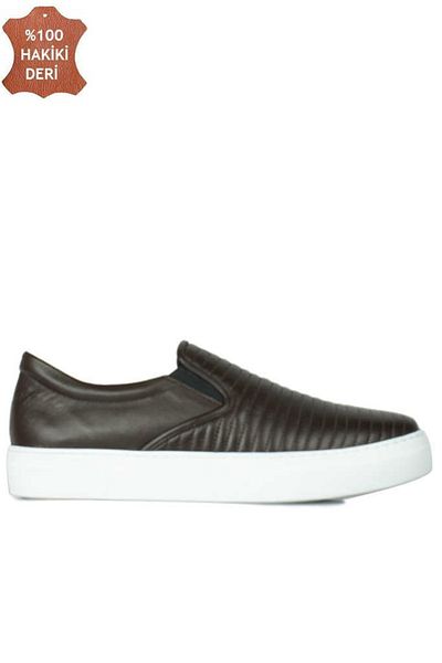 Fitbas 385006 232 Brown Matt Men's Large Size Shoes