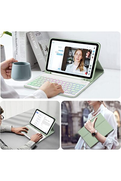 m.tk moveteck Tablet Case - Arm Set with Keyboard. Bluetooth Pen and A16 Compatible