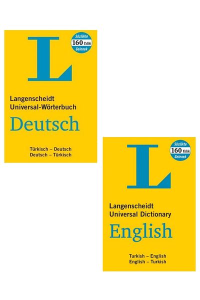 Altın Kitaplar L Dictionary 2 (German and English) Pocket Size