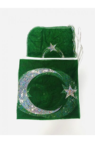 filiz kına غطاء وجه على شكل دمية مع 2 قفازات على شكل نجمة خضراء