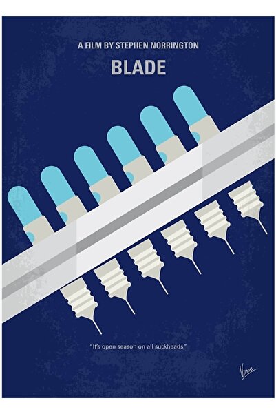 Universal No896 My Blade Tablo Poster decorativ din lemn