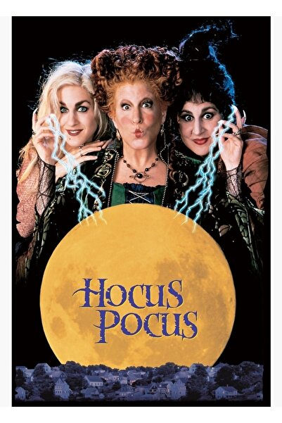 Universal Poster decorativ din lemn Hokus Pokus