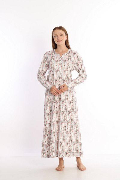 Etoile Women's 100% Cotton Long Home Dress Nightgown
