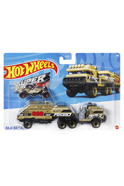 HOT WHEELS Taşıyıcı Tırlar Baja Battalion HMF91