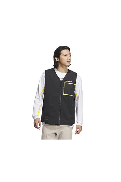 adidas National Geographic Vest Men's Outdoor Water Repellent Vest IL8992 Black