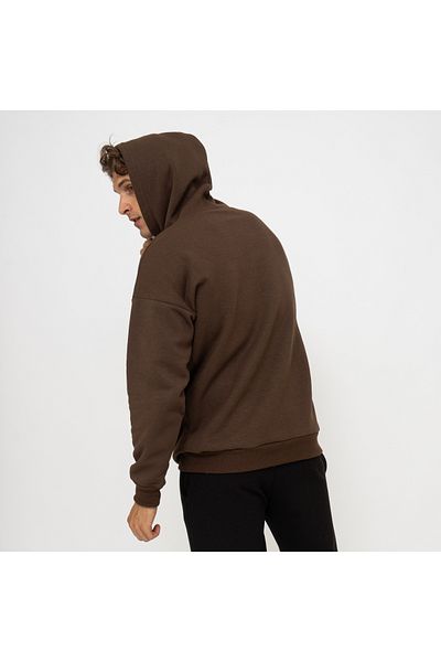 S&A DESIGN Φούτερ Balbazaar Unisex Χωρίς Εκτύπωση 3 Ινών Σατέν Over Size