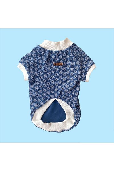Luli Pet Floral Patterned Cat Dog T-Shirt