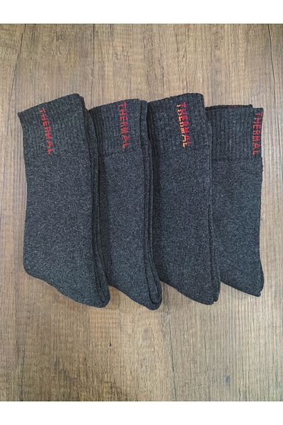 Leement socks Мъжки зимни термо чорапи 4 чифта безшевни дебели чорапи