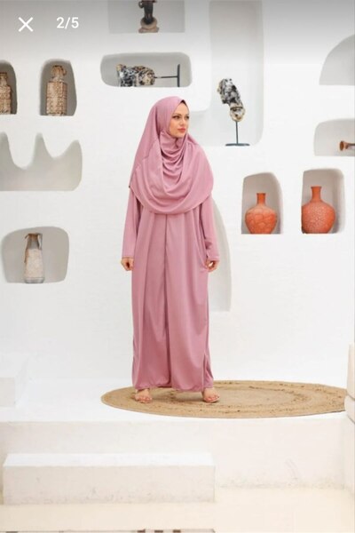 Nilbutik Γυναικείο φόρεμα Hijab One Piece Practical Prayer